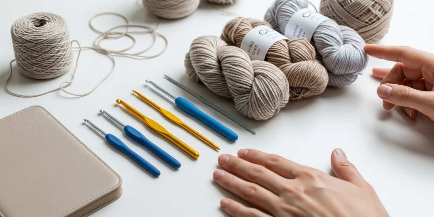 How to Select Crochet Hooks and Knitting Needles by Project