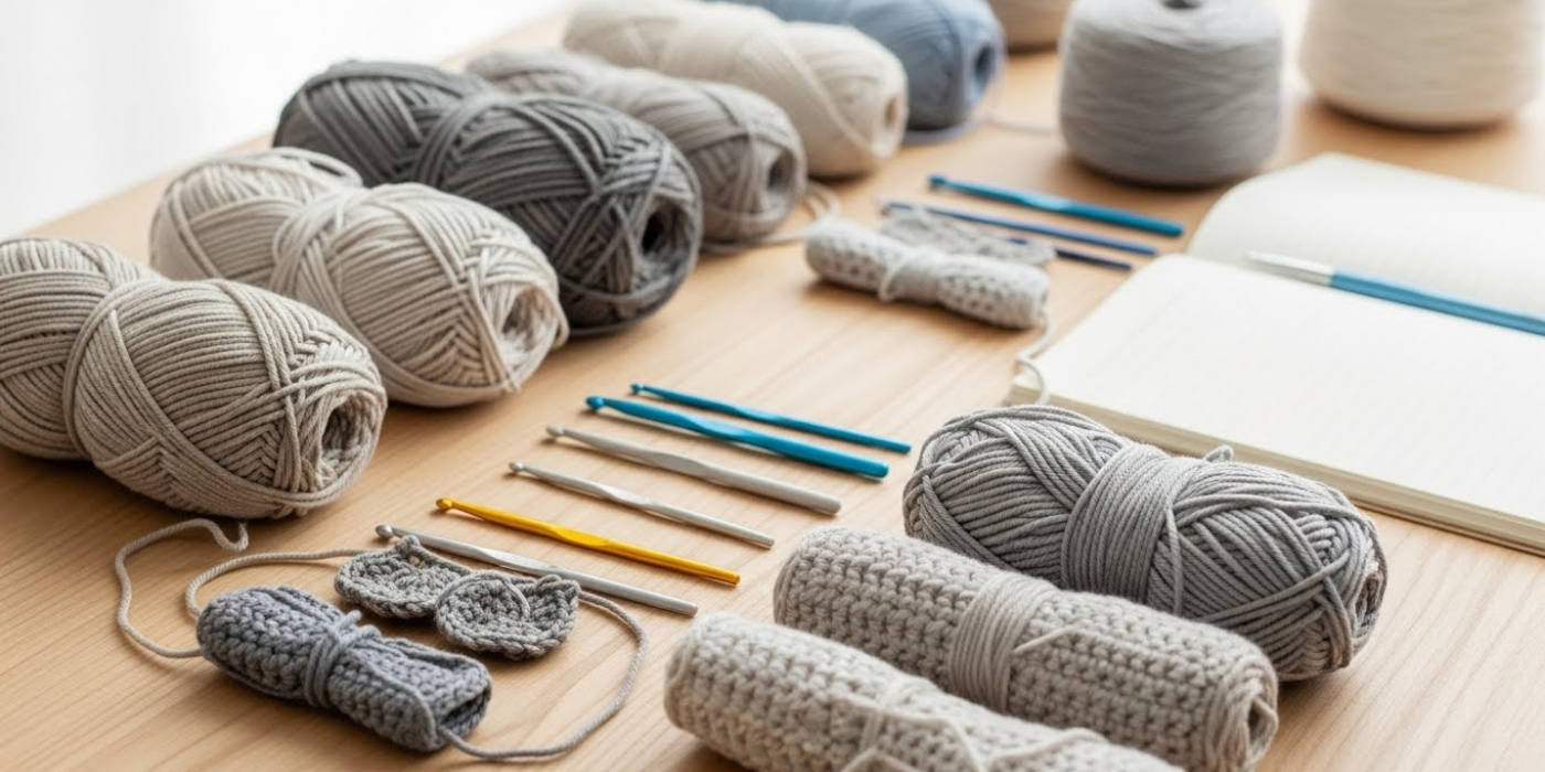 How to Select Crochet Projects Based on Skill Level and Time